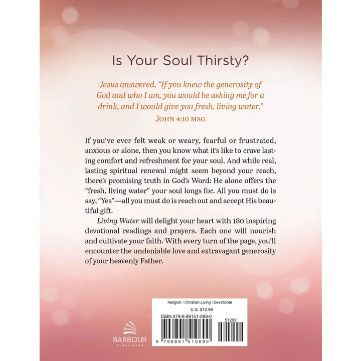 Living Water: Devotional Refreshment For A Woman's Soul