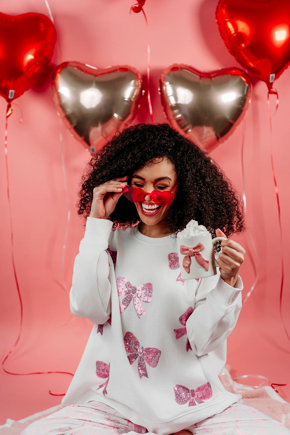 MUD PIE VALENTINE'S PAJAMA PANTS