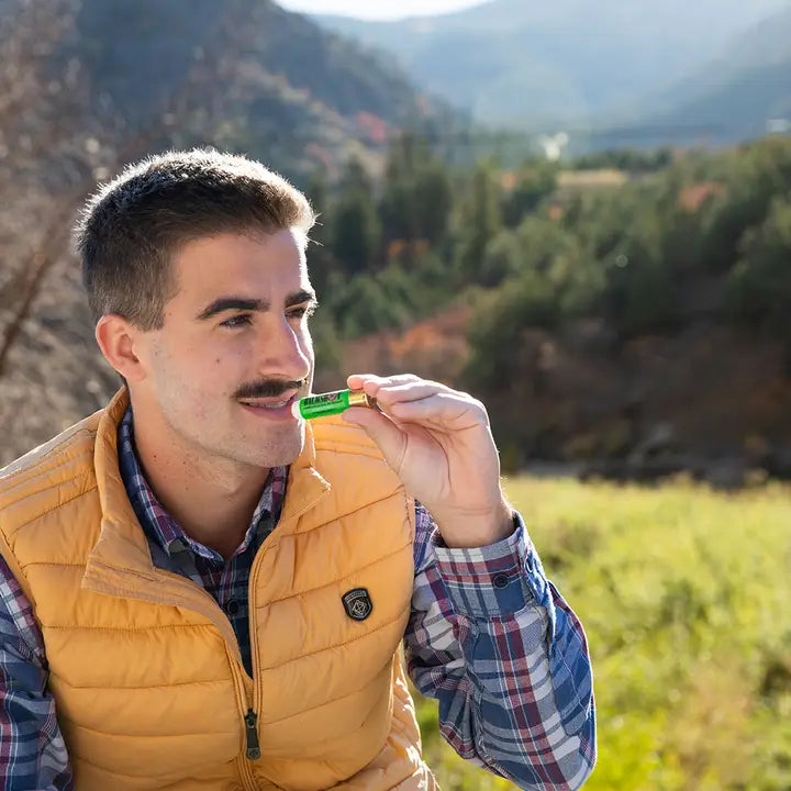 BALMSHOT Cool Mint Beeswax Lip Balm