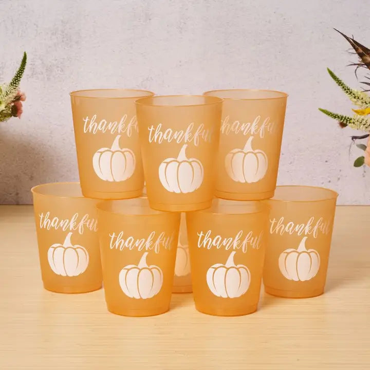Sophistiplate Give Thanks Frost Flex Cups/8pk - Thankful