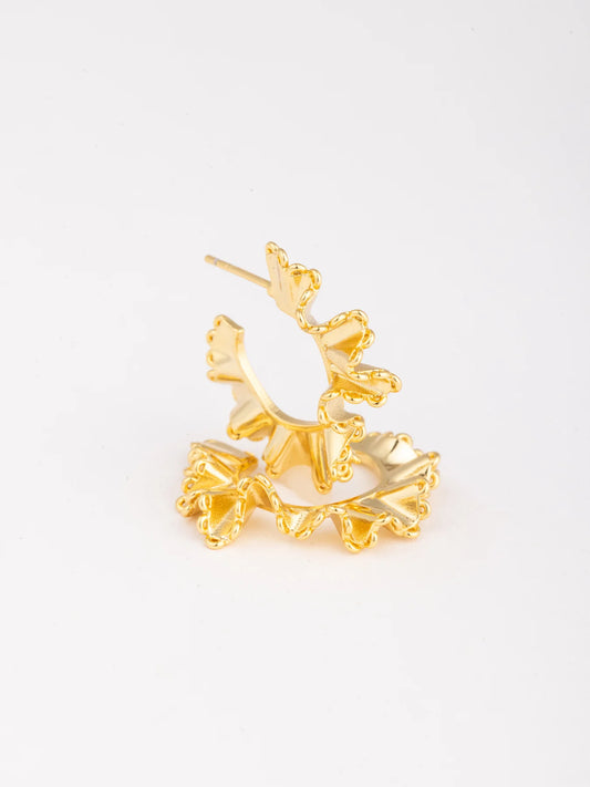 MICHELLE MCDOWELL Quinn Hoop Earrings