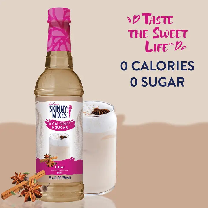 Jordan's Skinny Mixes Sugar Free Chai Syrup