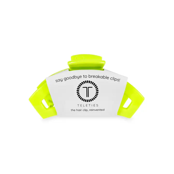 Teleties Open Hair Clip | Small | Summer Brights