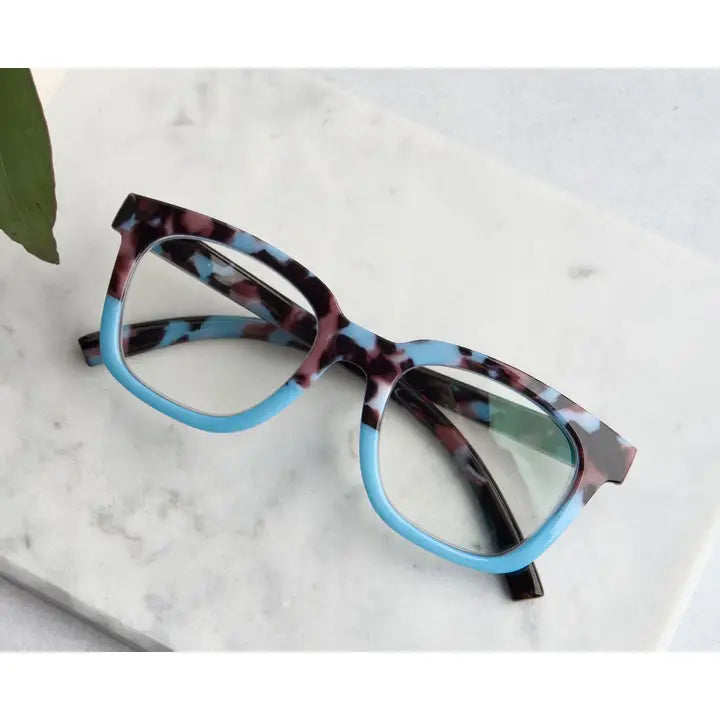 Peepers To the Max (Blue Light)- Light Blue Botanico/Light Blue