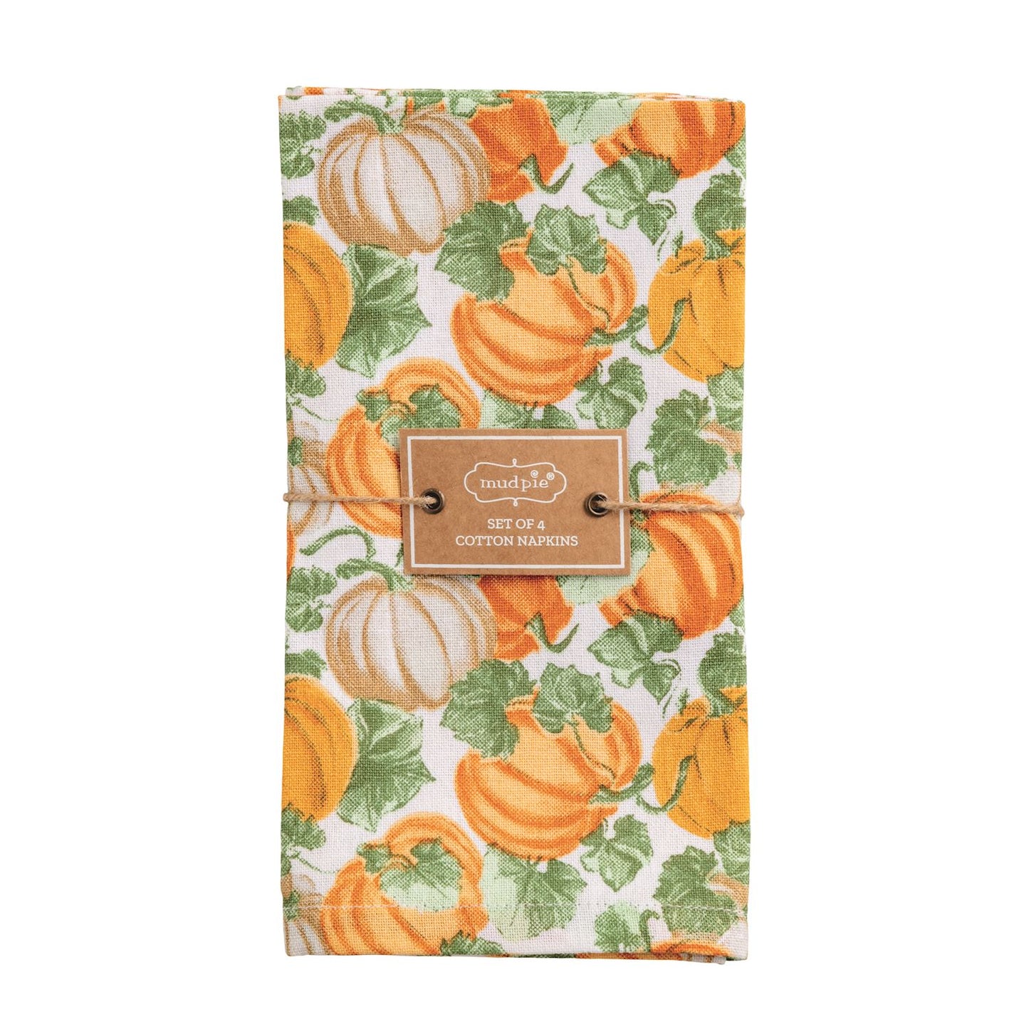 MUD PIE PUMPKIN NAPKIN SET