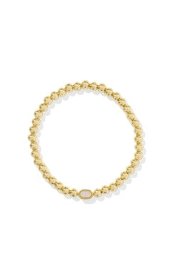 KENDRA SCOTT MINI ELAINA STRETCH BRACELET-IRIDESCENT DRUSY