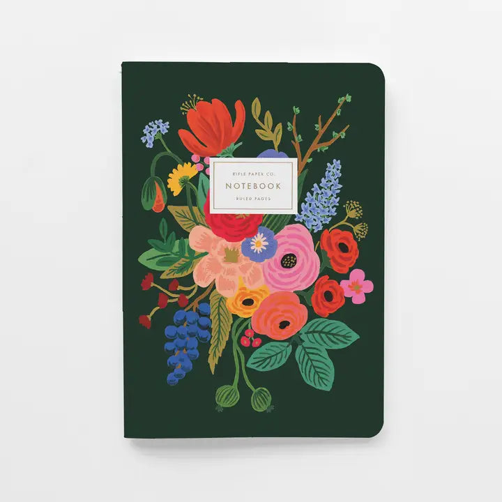Rifle Paper Co. Assorted Set of 3 Garden Party Notebooks