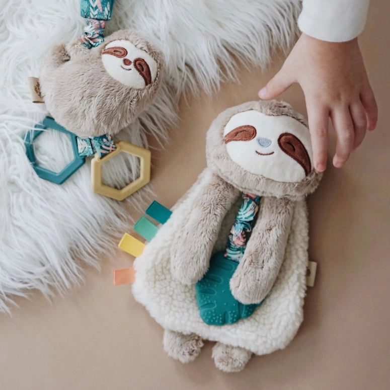 Itzy Ritzy Friends Lovey™ Plush-Peyton the Sloth