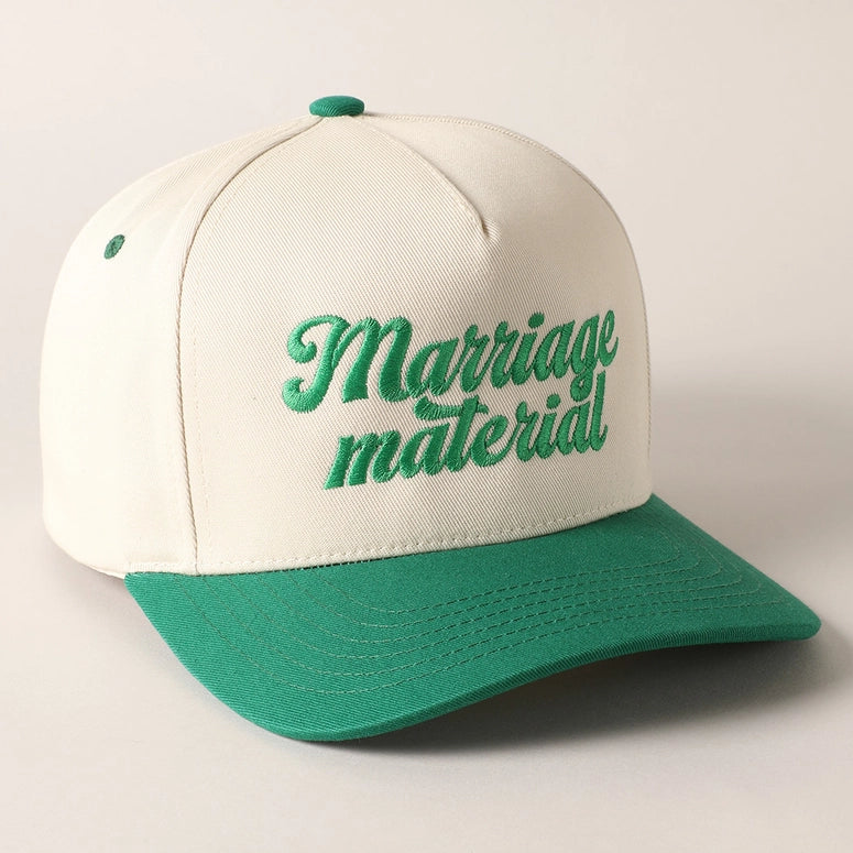 Marriage Material Two Tone Trucker Hat