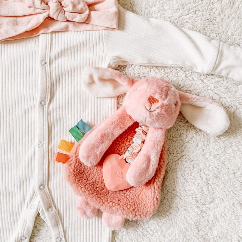 Itzy Ritzy Friends Lovey™ Plush-Ana the Bunny