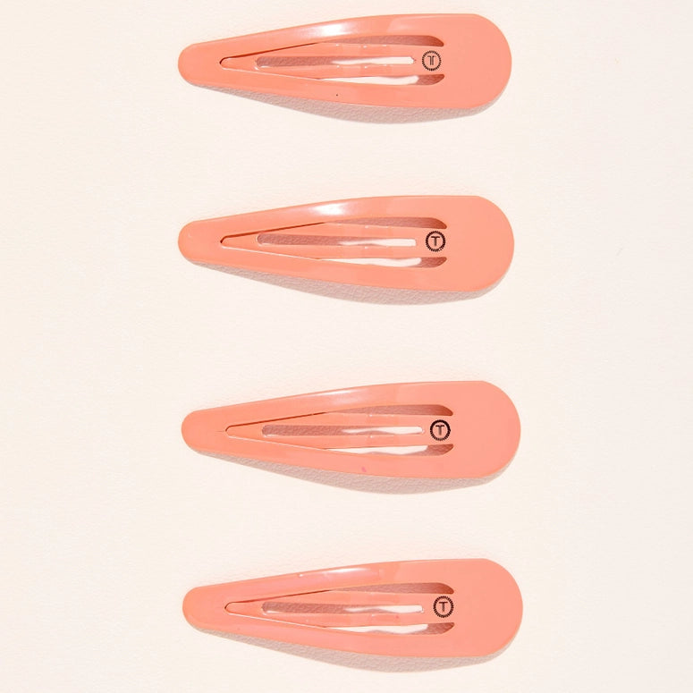 Teleties Snap Clip | Coral Craze | 6 Count