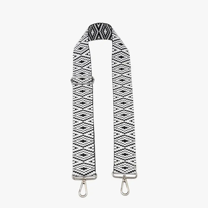 Jen & Co Bohemian Guitar Strap-Black