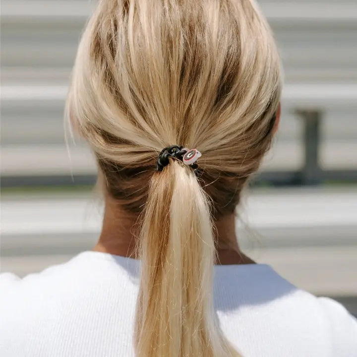 Teleties Spiral Hair Coils | Small | Go Dawgs! Hair Ties
