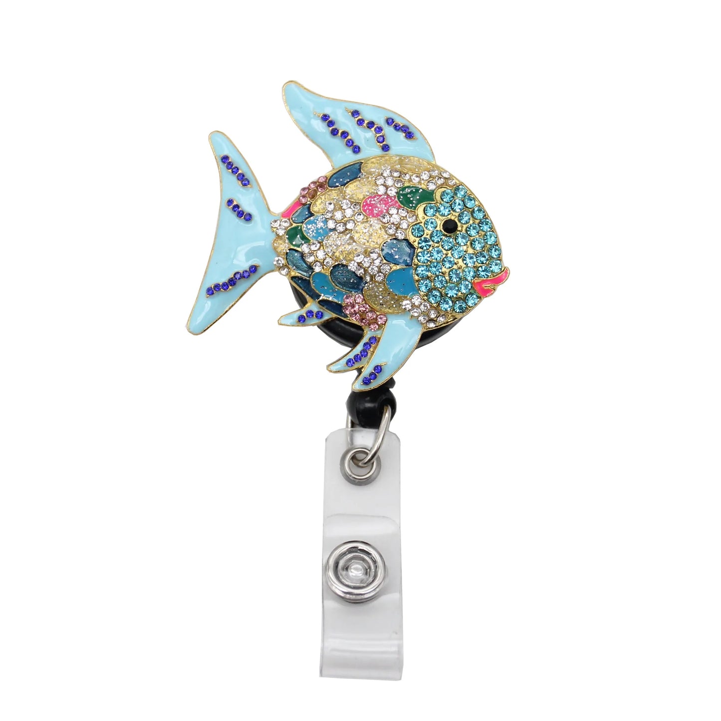 Sparkle Reel Sparkle and Shine Rhinestone Badge Reel