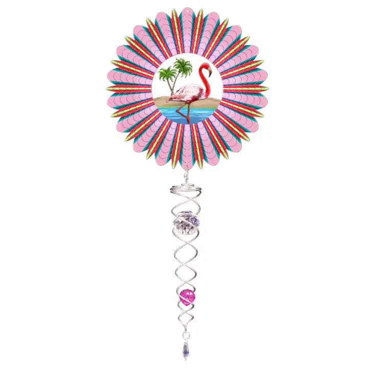 Spinfinity Designs Flamingo - Mini Set Wind Spinner
