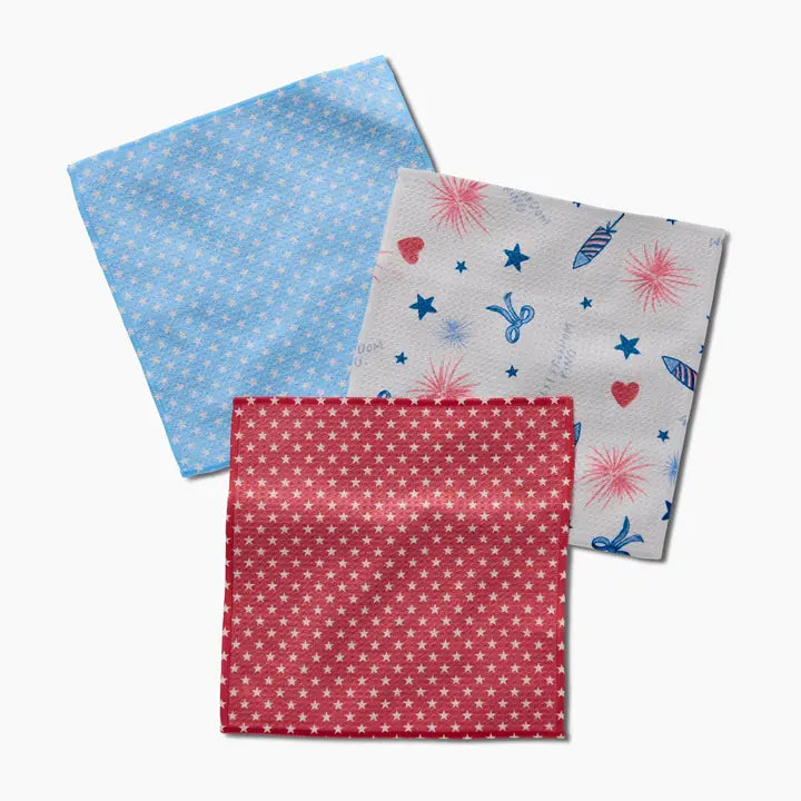 Geometry Freedom Dishcloth Set