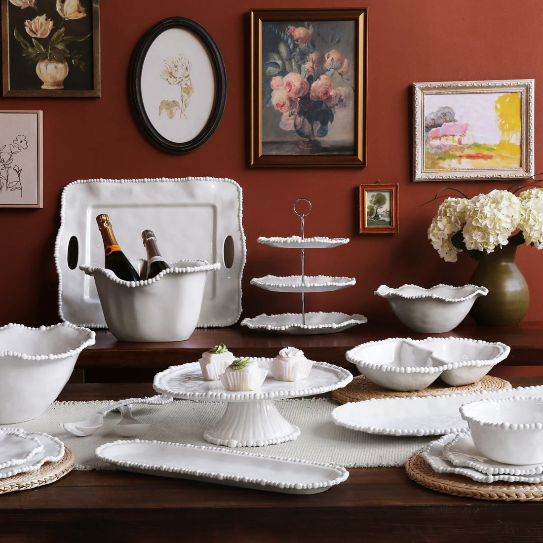 Beatriz Ball VIDA Alegria Medium Bowl White
