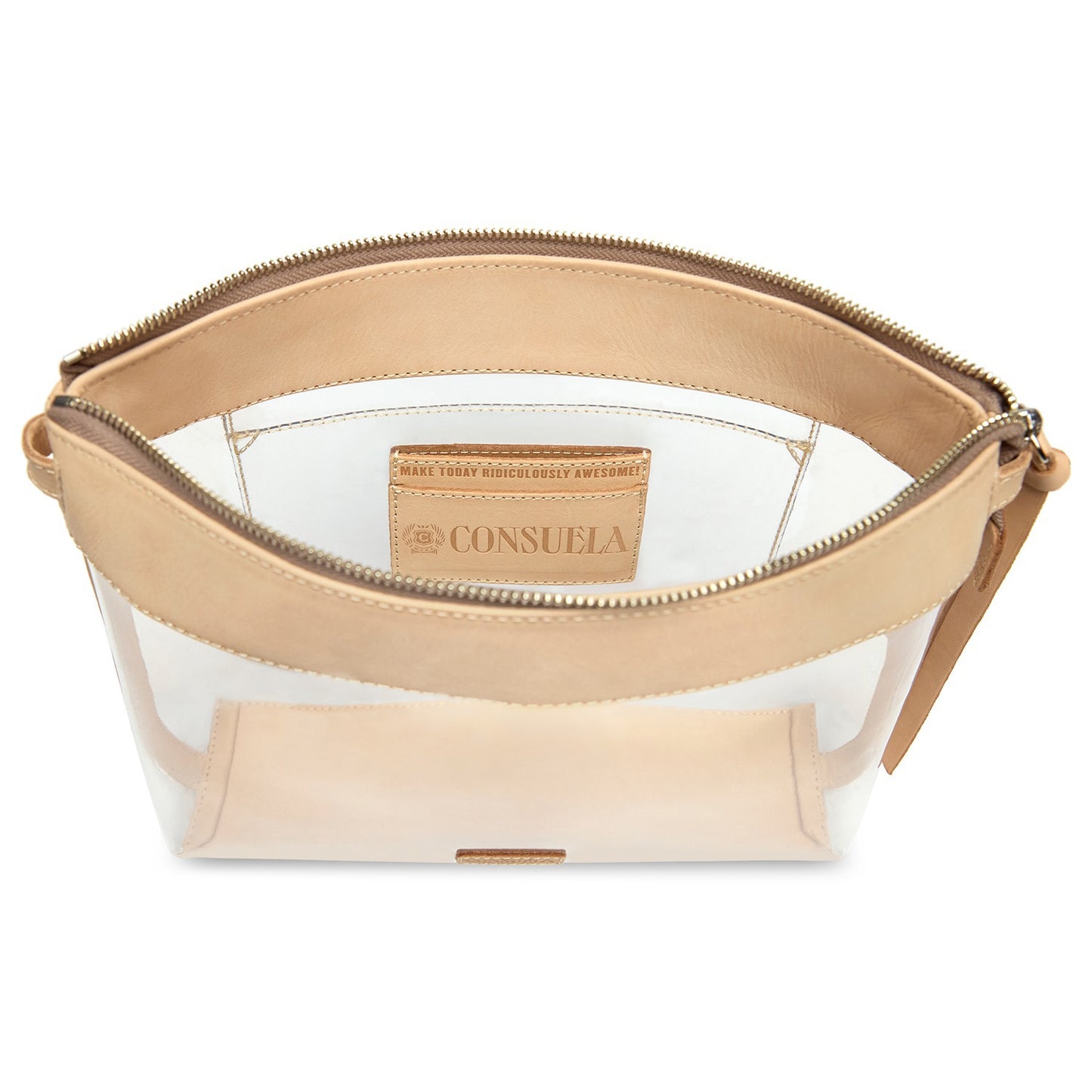 CONSUELA Downtown Crossbody, Clear Diego