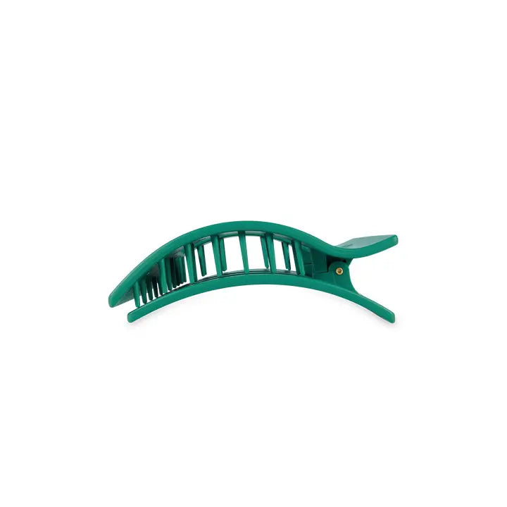 Teleties Flat Rectangle Hair Clip | Small | Fir Real