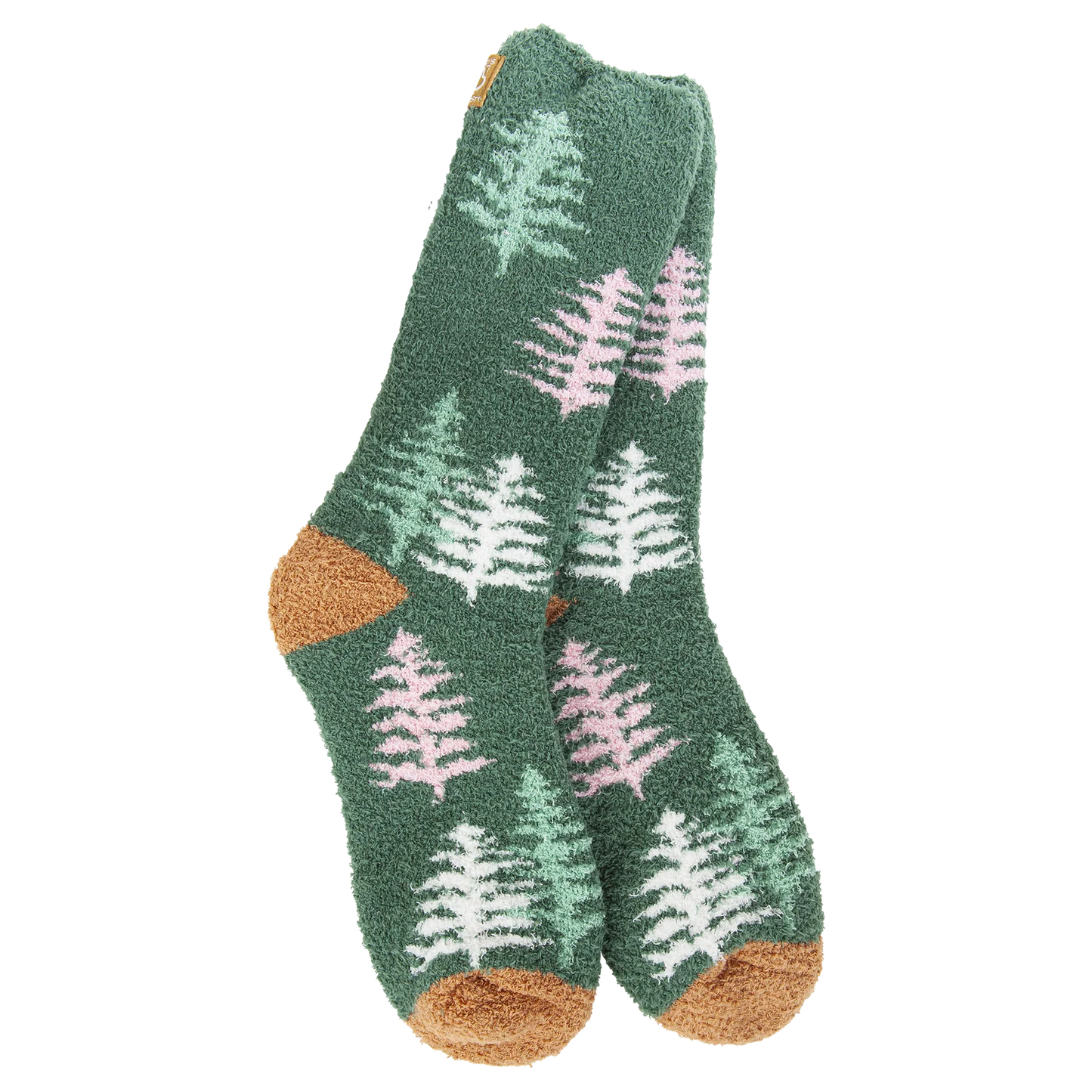 World's Softest Socks Holiday Cozy Crew-Woods