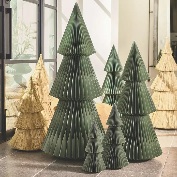 Santa Barbara Design Studio Paper Tree - Balsam Fir Frosted Sage 14"