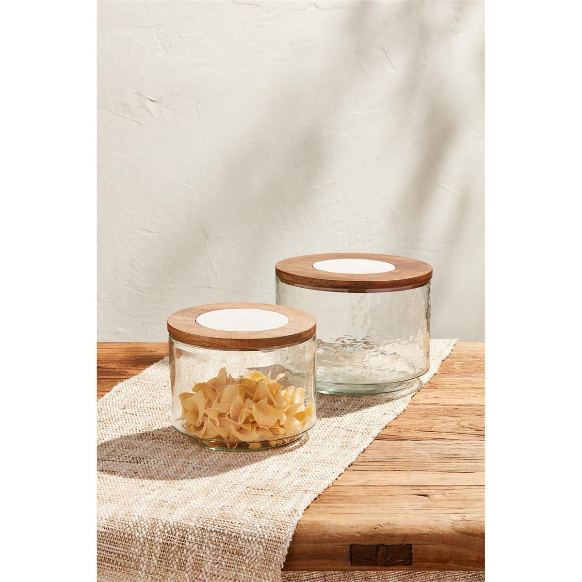 MUD PIE LIDDED BOWL SET