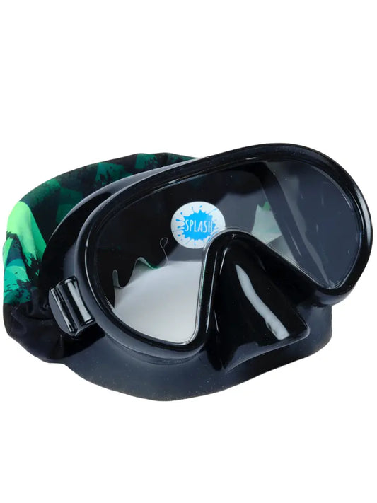 Splash Mask- Green Fusion Swim Mask
