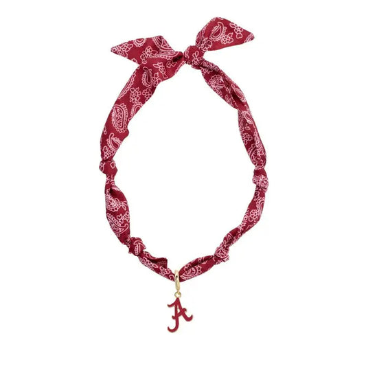 Canvas Style Alabama Crimson Tide Logo Bandana Scarf Necklace