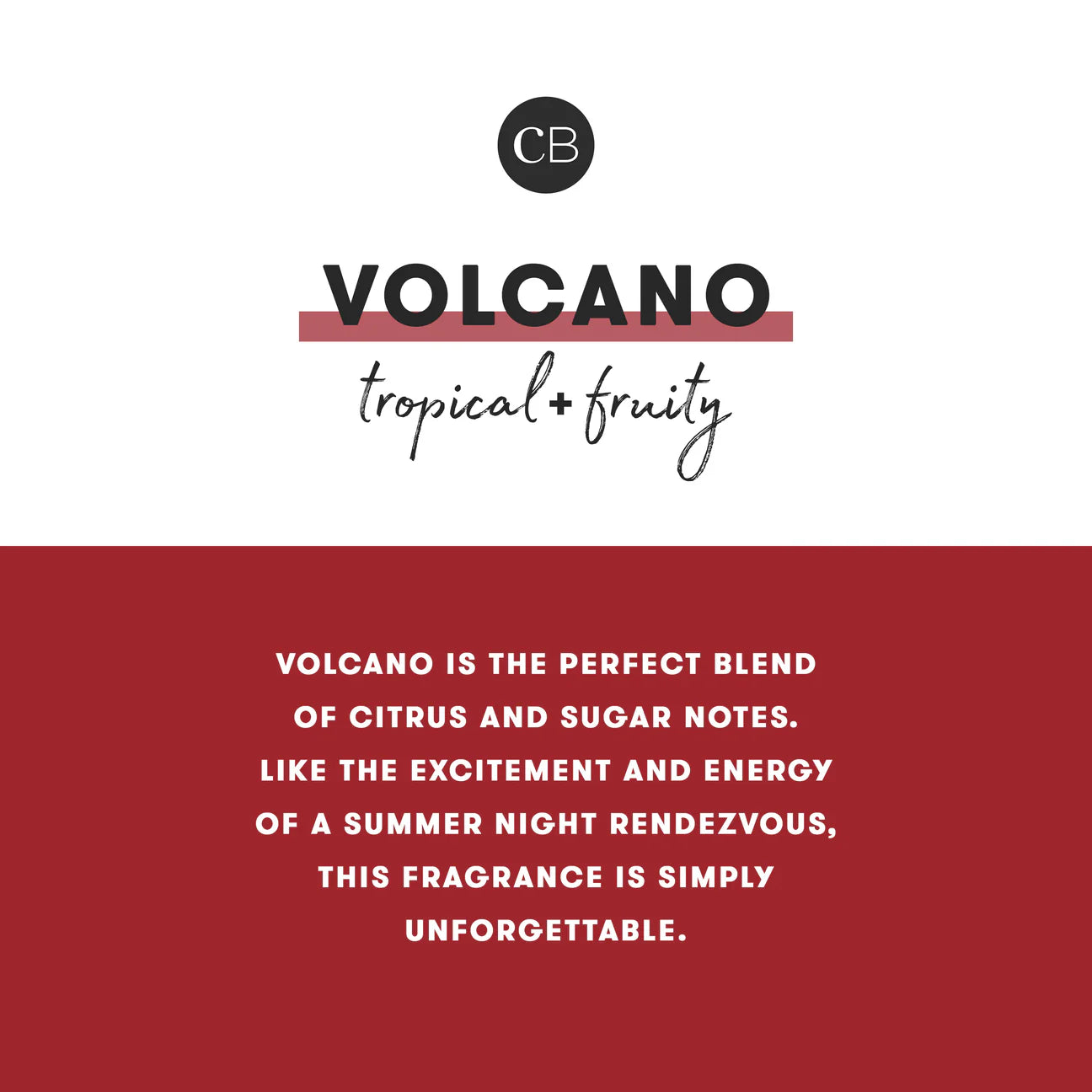 capri BLUE Volcano Glimmer Signature Candle