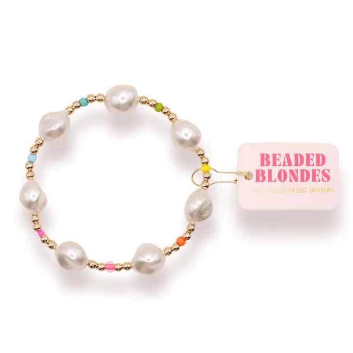 Beaded Blondes Rainbow Sadie Bracelet