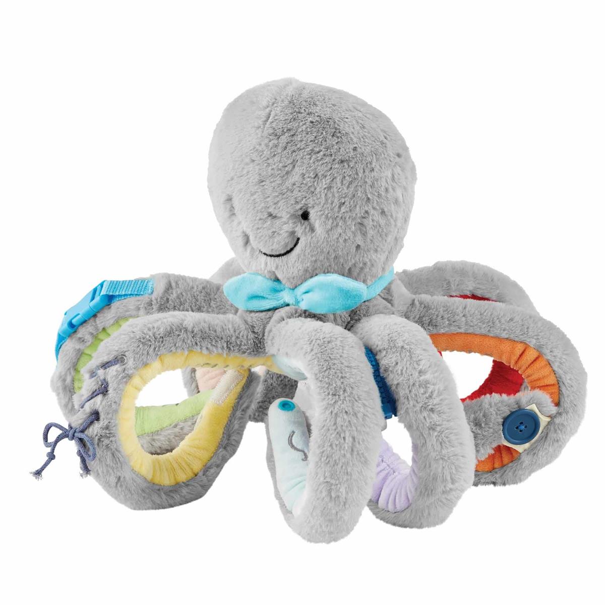 Mud Pie Grey Octivity Pal Plush
