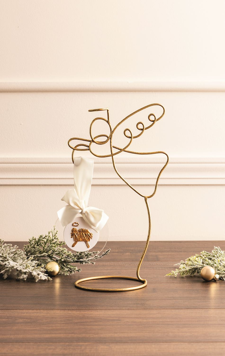 MUD PIE ANGEL ORNAMENT STAND