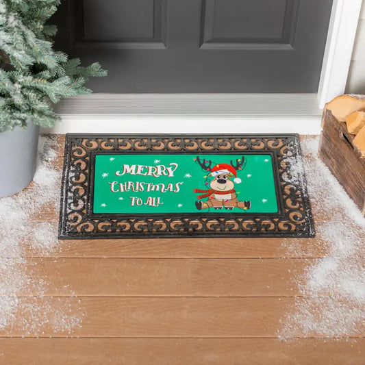 Evergreen Enterprises Merry Christmas To All Sassafras Switch Mat