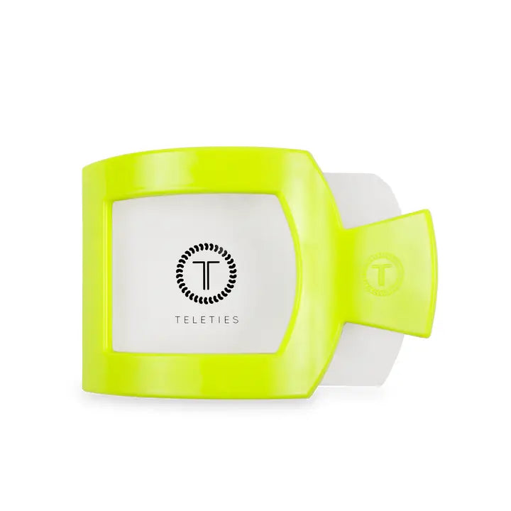 Teleties Flat Square Hair Clip | Large | Summer Brights