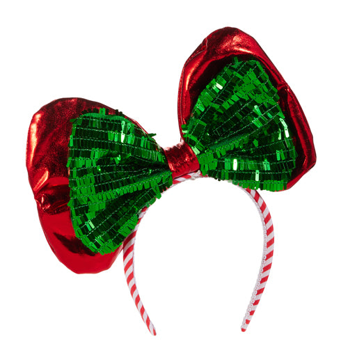 RAZ Imports 10.5" SEQUINS BOW HEADBAND