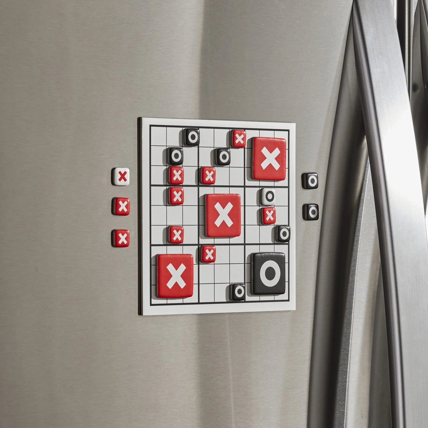 Tic Tac No Magnetic Fridge Game