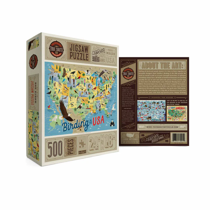 Birding in the USA Puzzle by True South Puzzle Co.