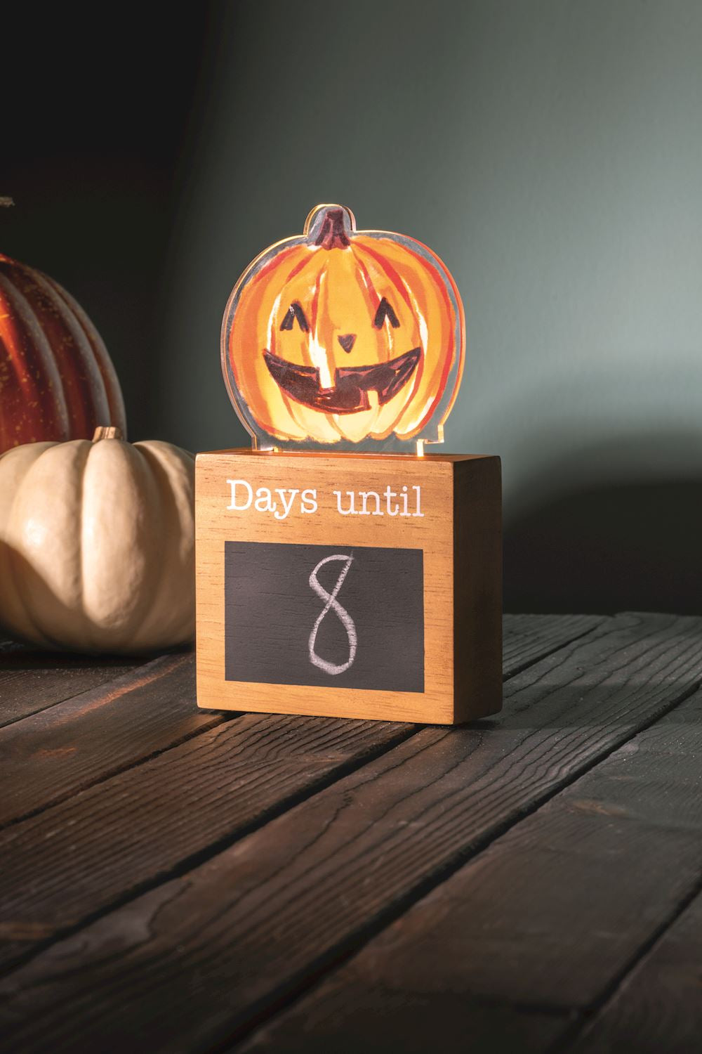 Mud Pie  Light-Up Holiday Countdown Set
