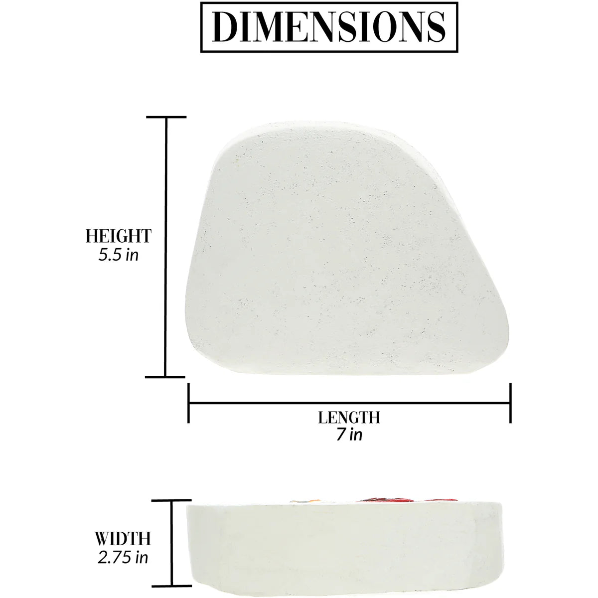 PAVILION CARDINALS APPEAR 5.5" STANDING MEMORIAL STONE