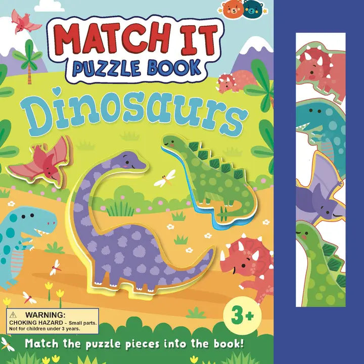 Match It Puzzle Book Dinosaur
