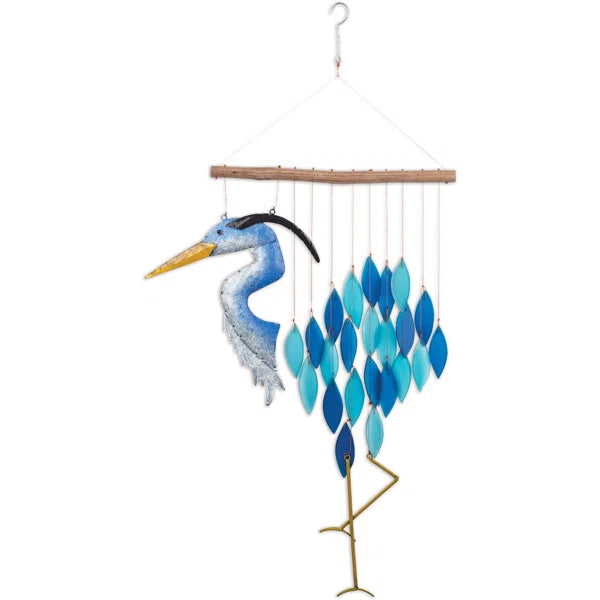 Heron Wind Chime - By Highland Dunes