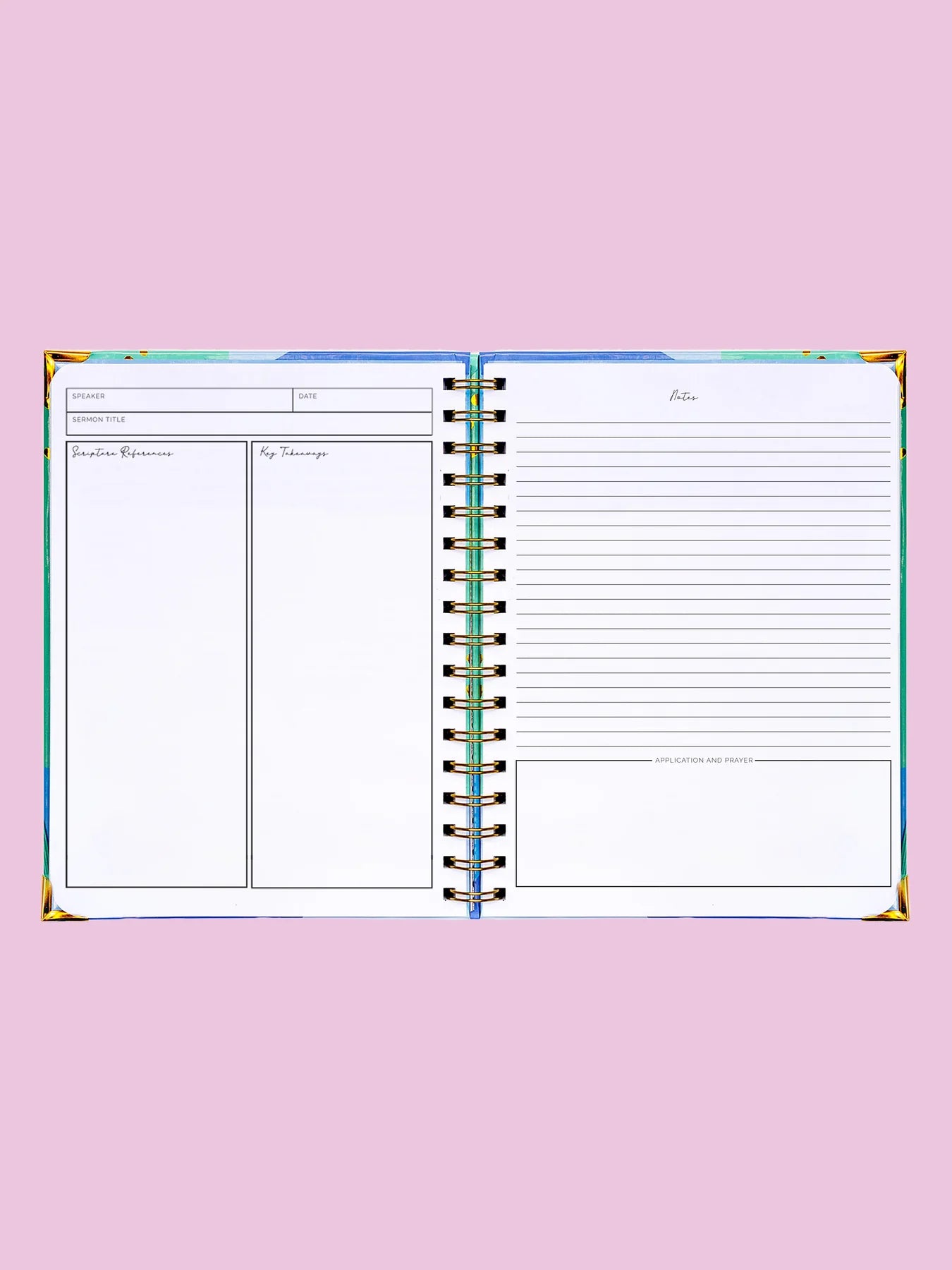 Sermon Notes Journal