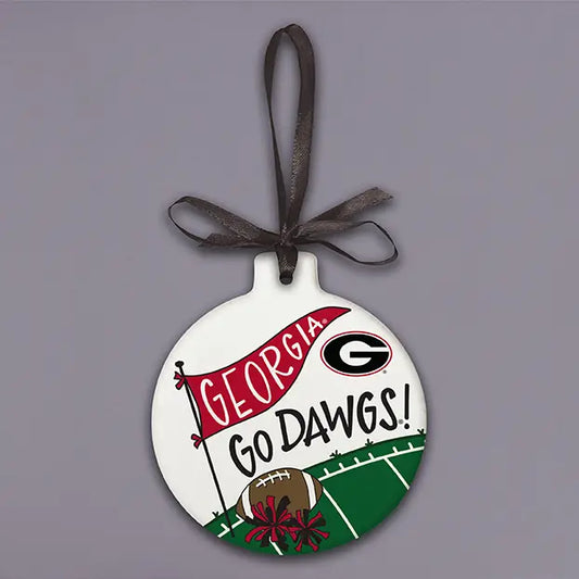 Magnolia Lane Uga Stone Ornament