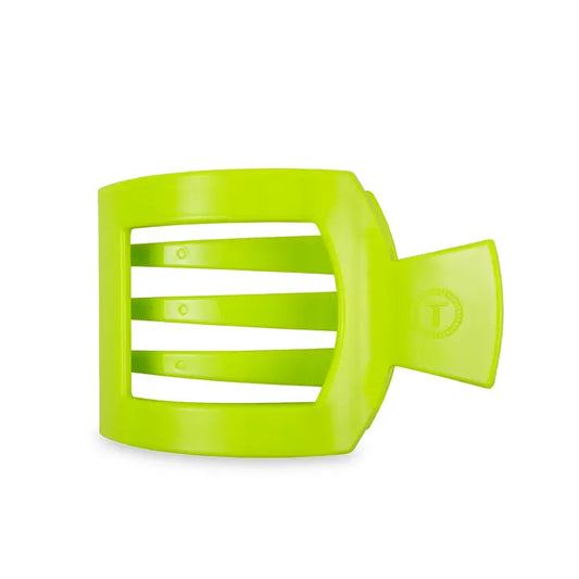 Teleties Flat Square Hair Clip | Large | Summer Brights