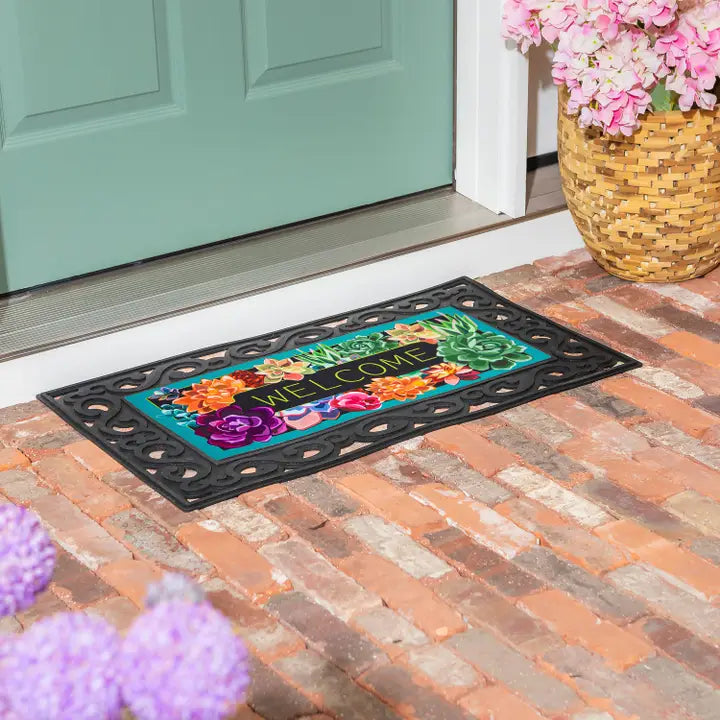 Evergreen Enterprises Summer Succulent Sassafras Switch Mat