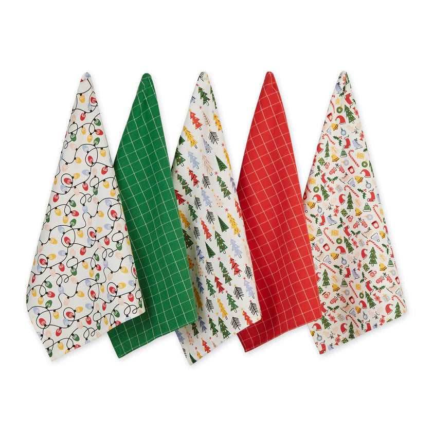 Oh What Fun Christmas Dishtowels