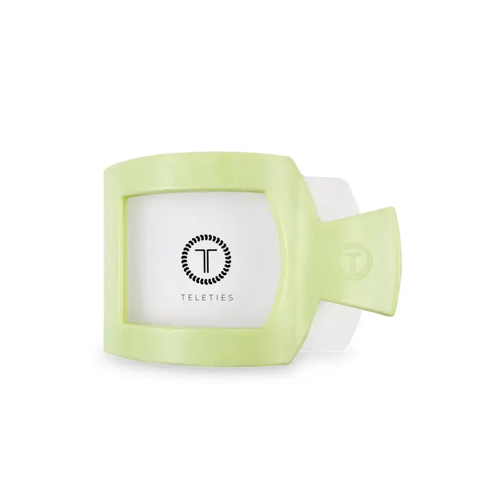 Teleties Aloe, There! Medium Flat Square Hair Clip