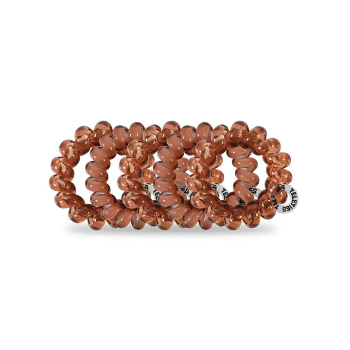 Teleties Sprial Hair Coils | Tiny | Mocha Mousse