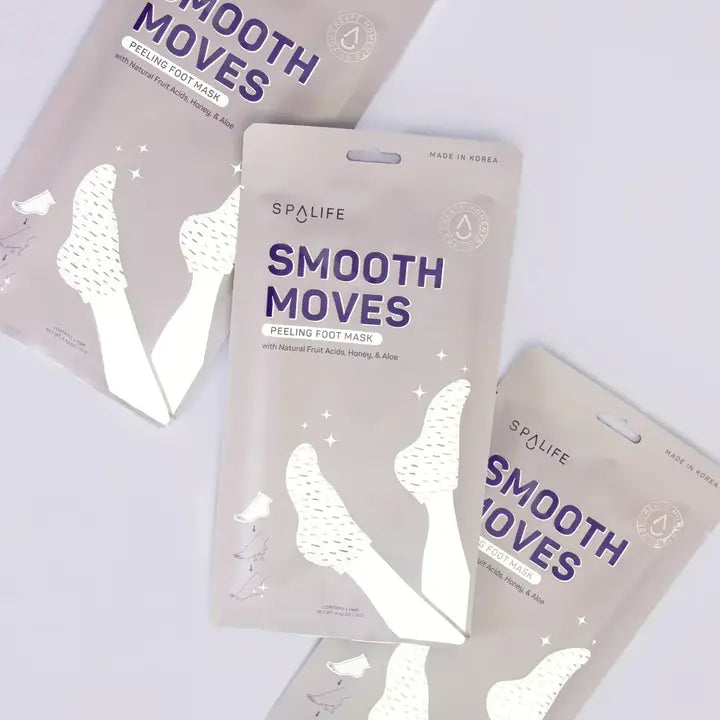 My Spa Life Smooth Moves Peeling Foot Mask with Natural Fruit Acids