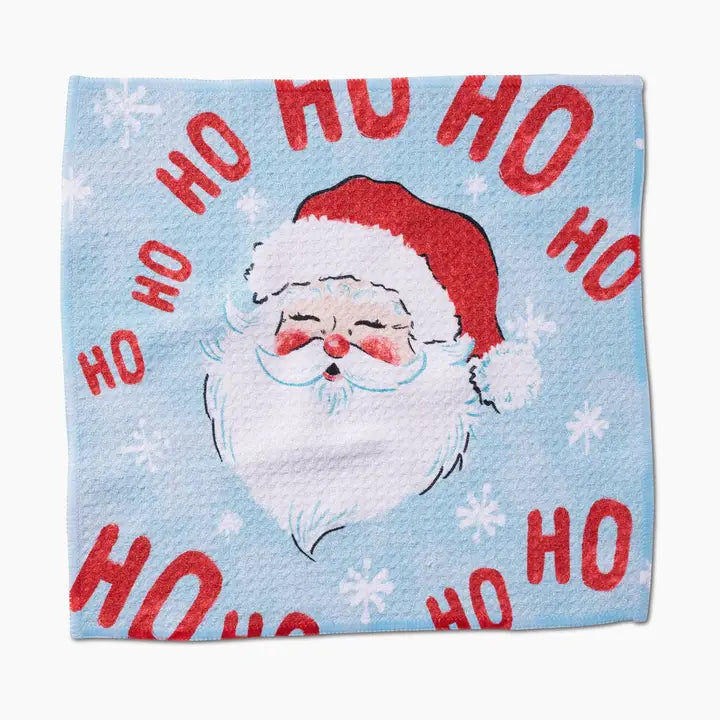 Geometry Merry Santa Claus